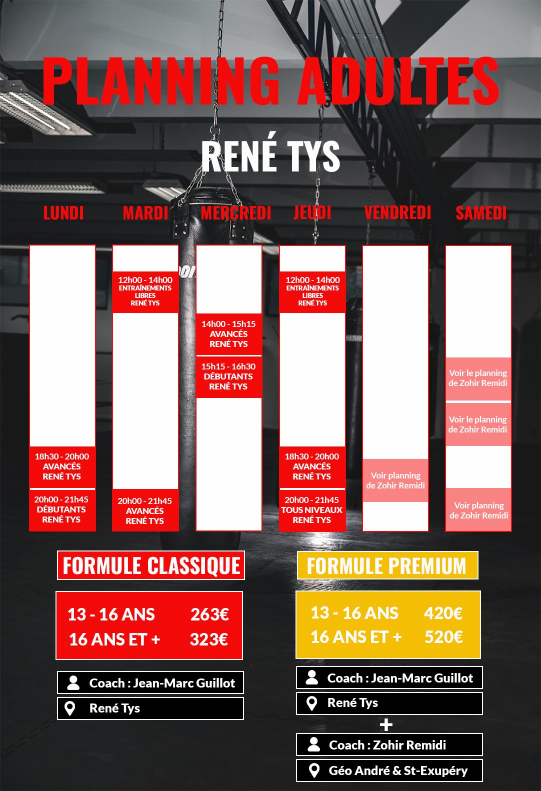 Jean-Marc Guillot — planning adultes détaillé (René Tys)
